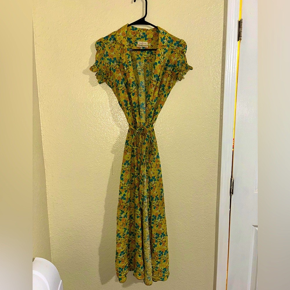 Open front Tie Around dress from Urban Outfitters